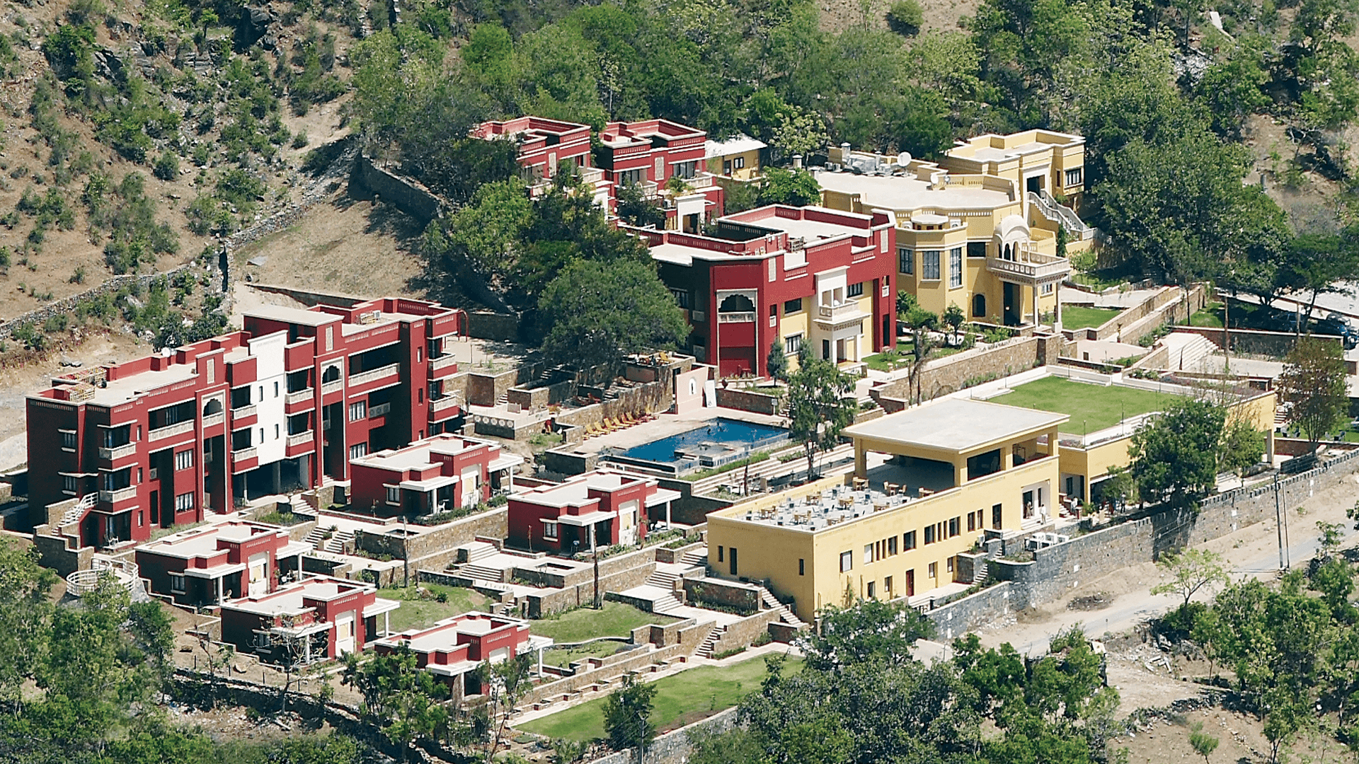 Club Mahindra Fort Resort Kumbhalgarh Architecture