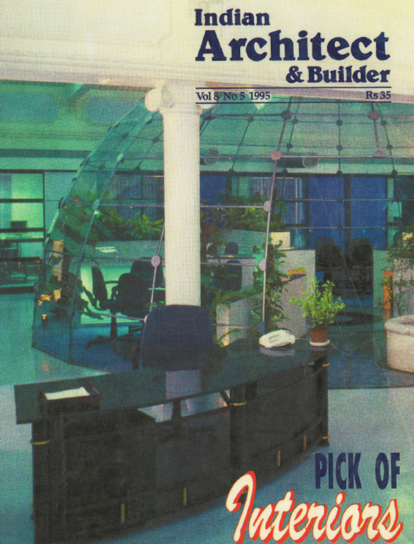 Indian Architect and Builder - January 1995. Vol.8