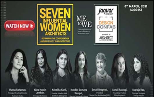 Women's Day Special Webinar - Jaquar Design Confab - ME to WE Edition