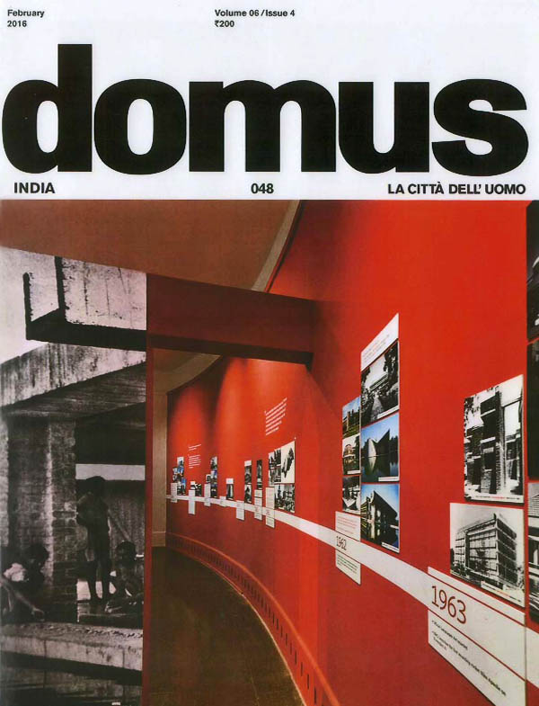 Domus - February 2016. Vol 06 Issue 4.