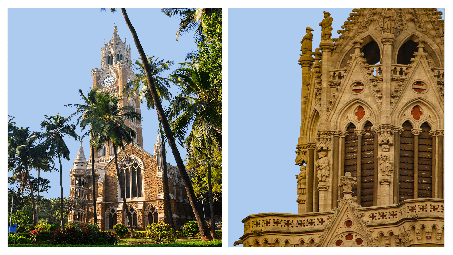 Rajabai Clock Tower and Mumbai University Library Building Mumbai, Maharashtra