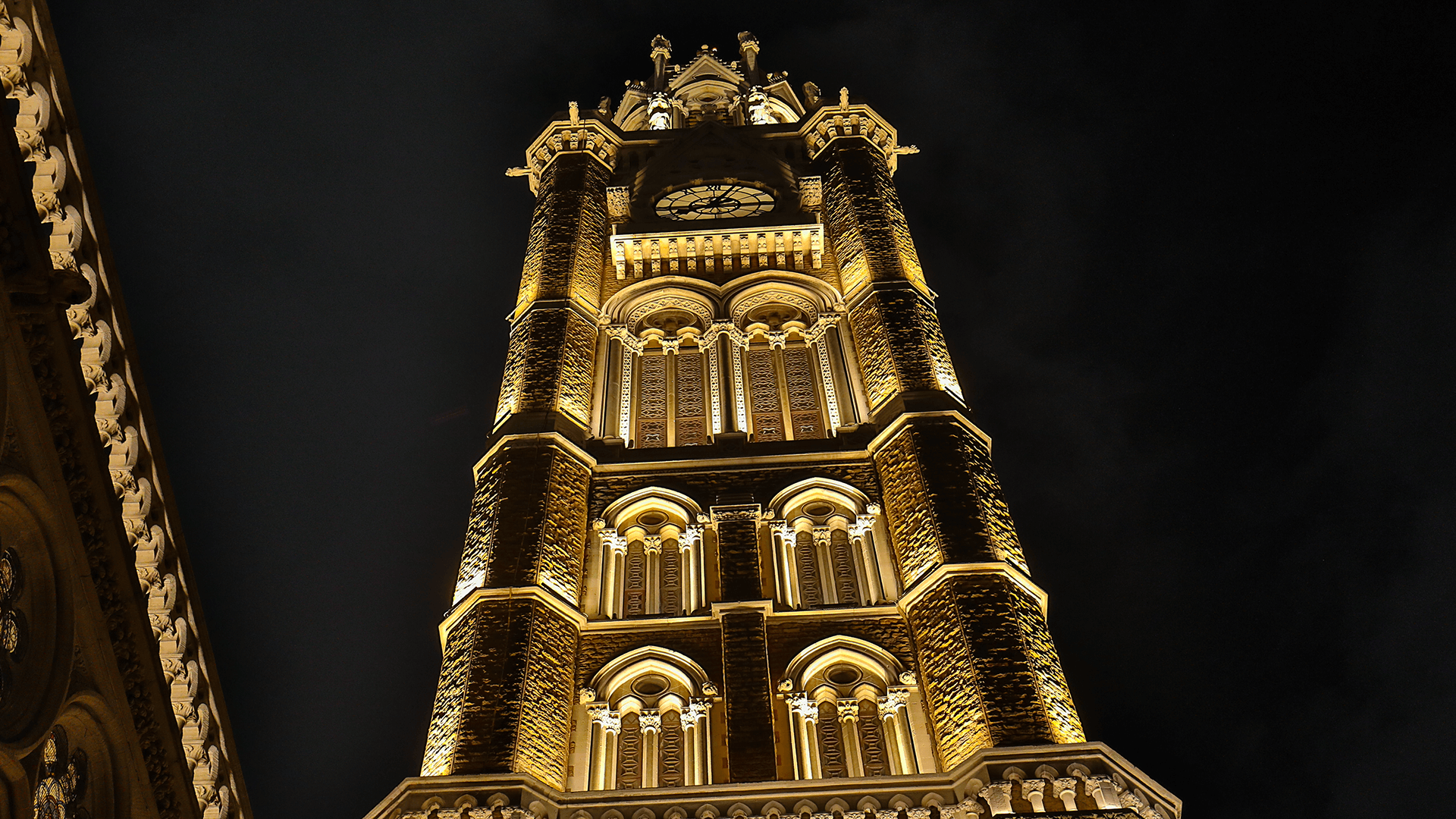 Rajabai Clock Tower and Mumbai University Library Building Mumbai, Maharashtra