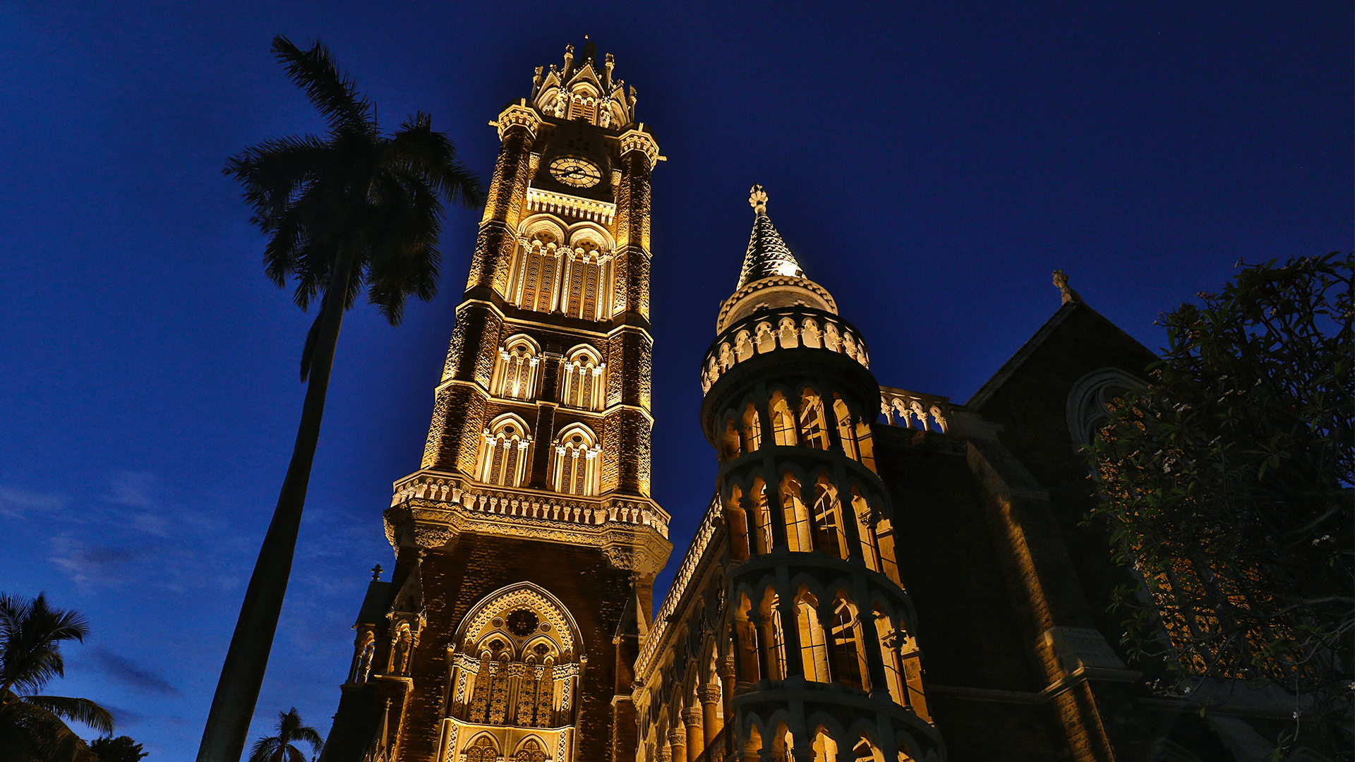 Rajabai Clock Tower and Mumbai University Library Building Mumbai, Maharashtra