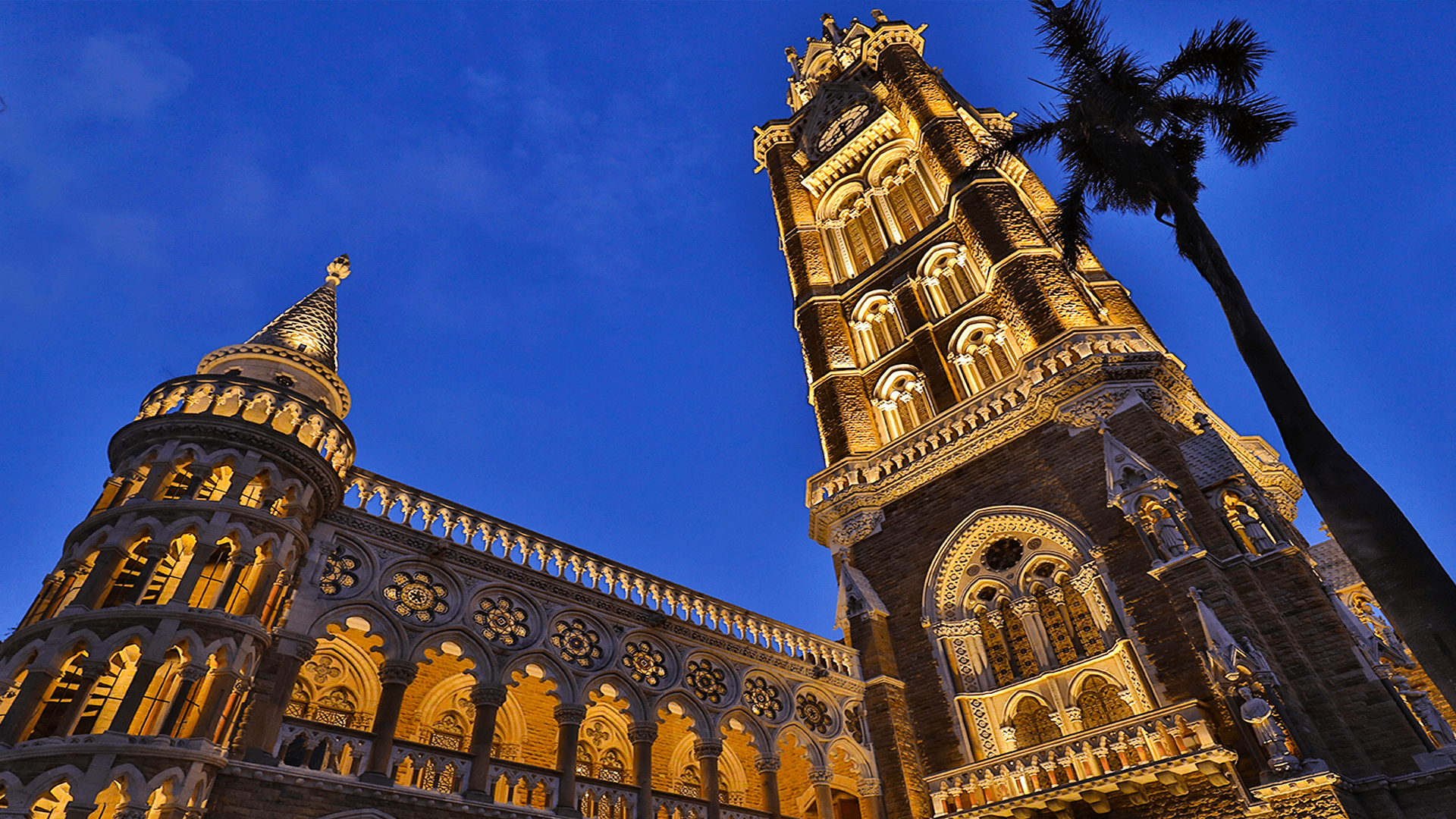 Rajabai Clock Tower and Mumbai University Library Building Mumbai, Maharashtra