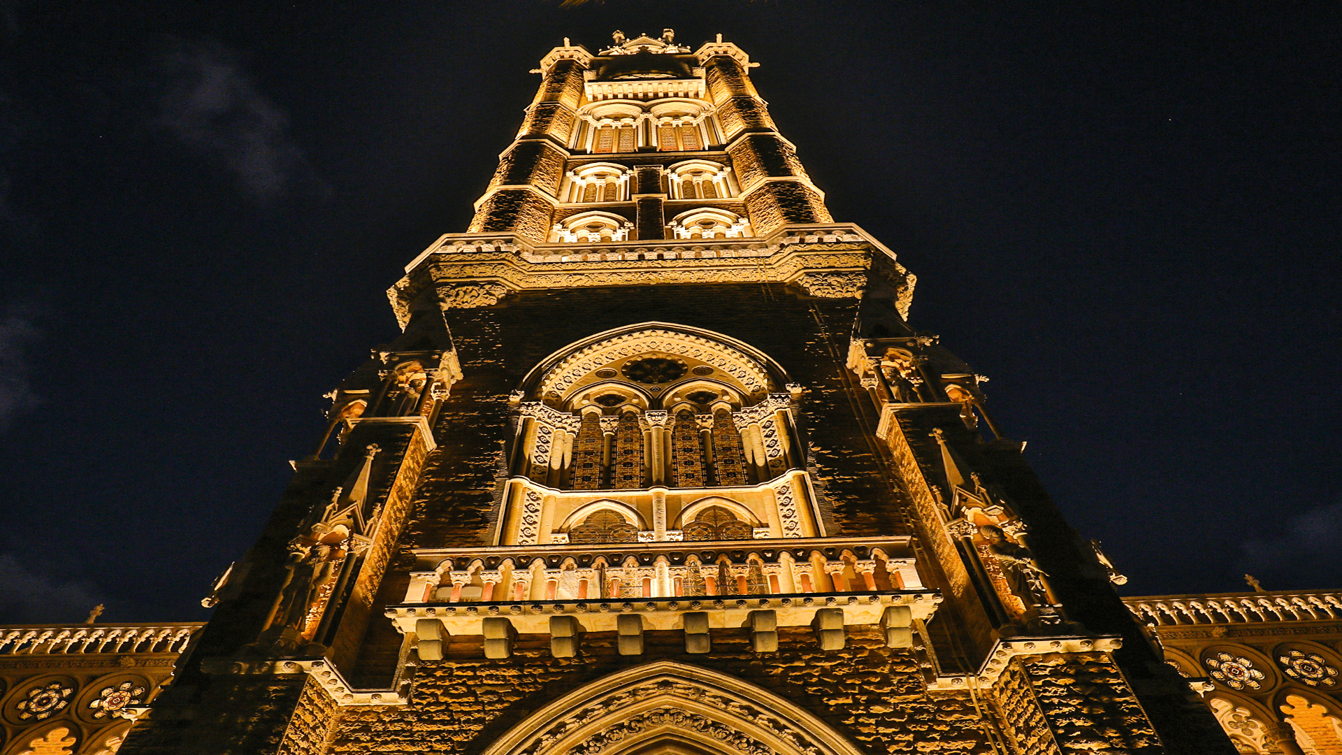 Rajabai Clock Tower and Mumbai University Library Building Mumbai, Maharashtra